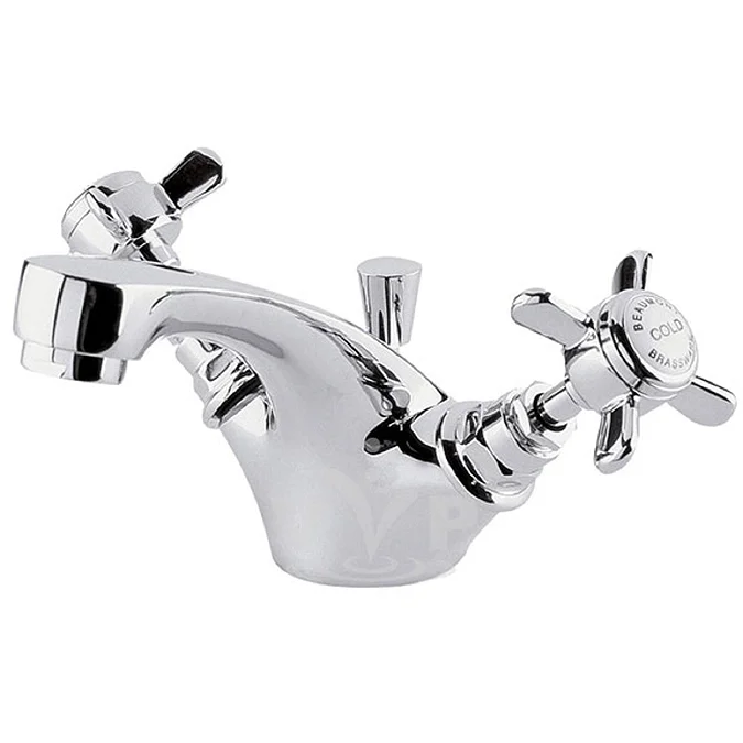 Traditional Beaumont Mono Basin Mixer Tap + Pop Up Waste