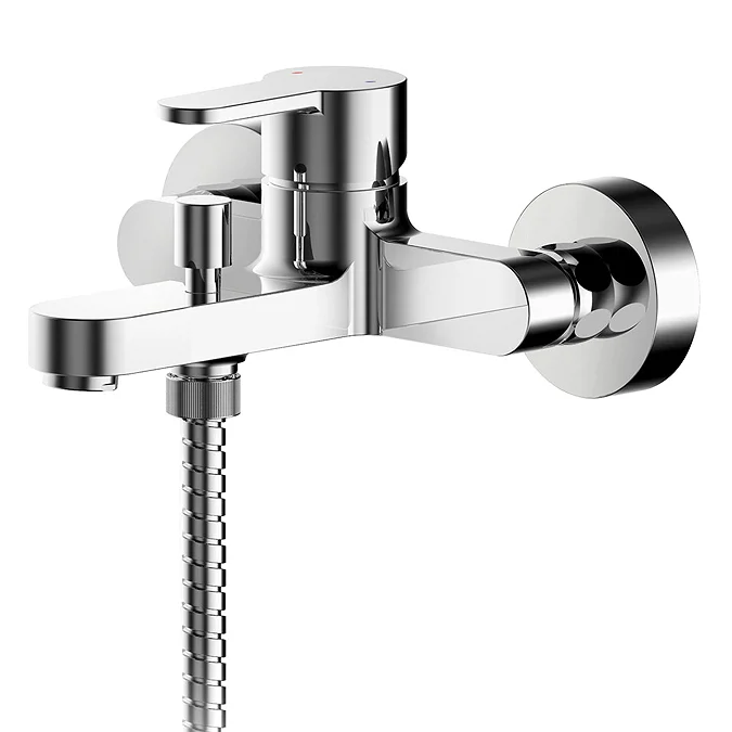 Arvan Wall Mounted Bath Shower Mixer + Shower Kit