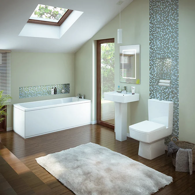 Bliss 5 Piece Bathroom Suite 1800 x 800mm