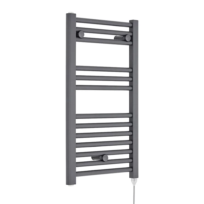 H720mm x W400mm Anthracite Electric Only Ladder Rail