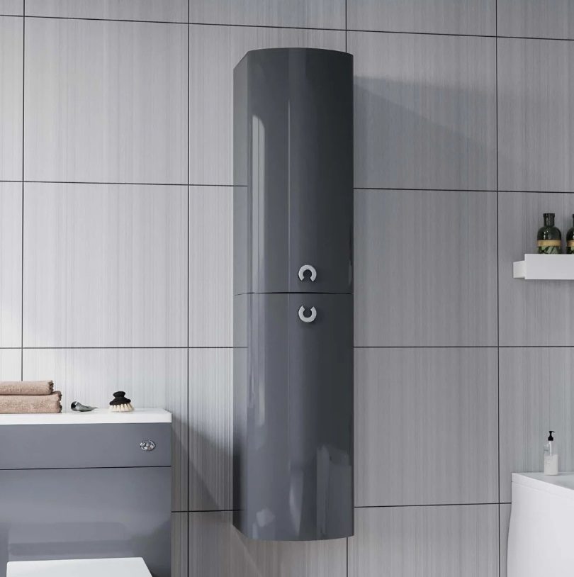 Tallboy RH Anthracite Cabinet Storage 1400mm