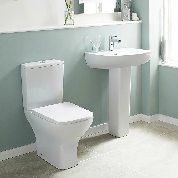 Ava 4-Piece Short Projection Bathroom Suite