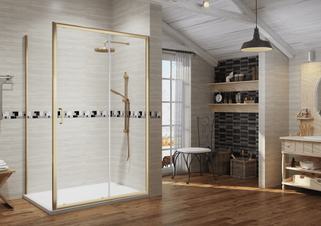 Sliding 6mm Bushed Brass ICON 800mm