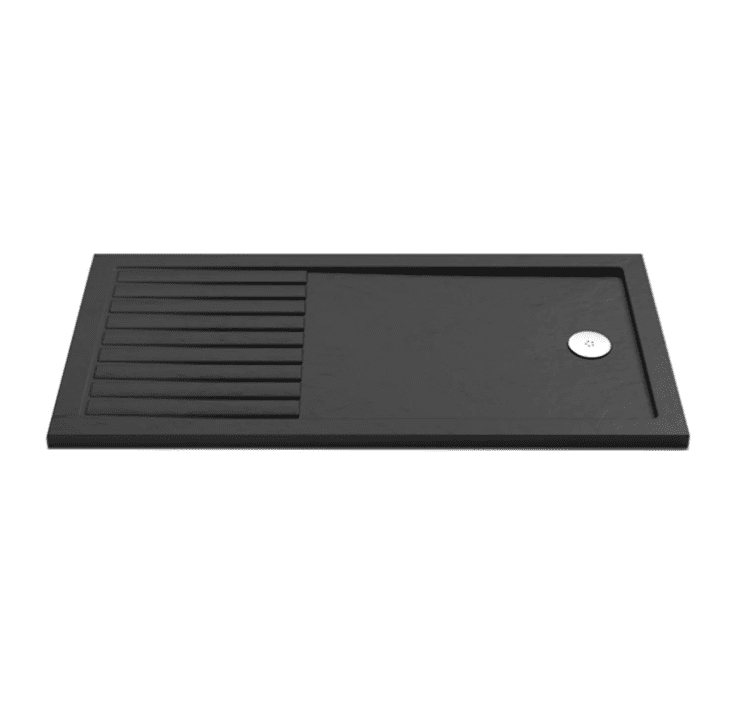 Walk In Shower Tray Slate Grey 1700mm x 800mm