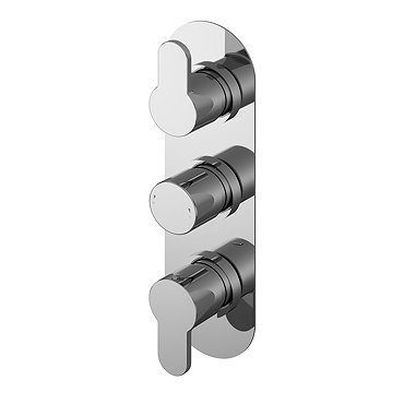Arvan Triple Concealed Thermostatic Shower Valve with Diverter