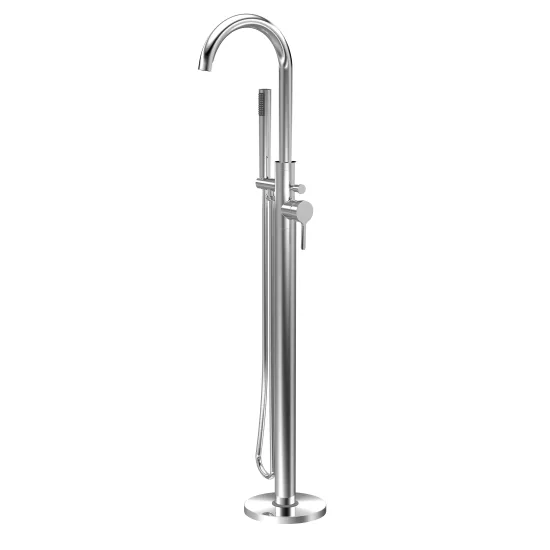 Aztec Floor Standing Bath Shower Mixer with Kit